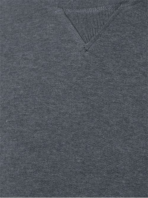 Dark grey cotton knit THOM BROWNE | MJT021H00535025